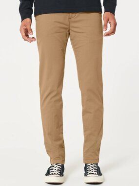Hollister Men's Epic Flex Slim Straight Khaki Chino Pants - W33 L32 - NWT